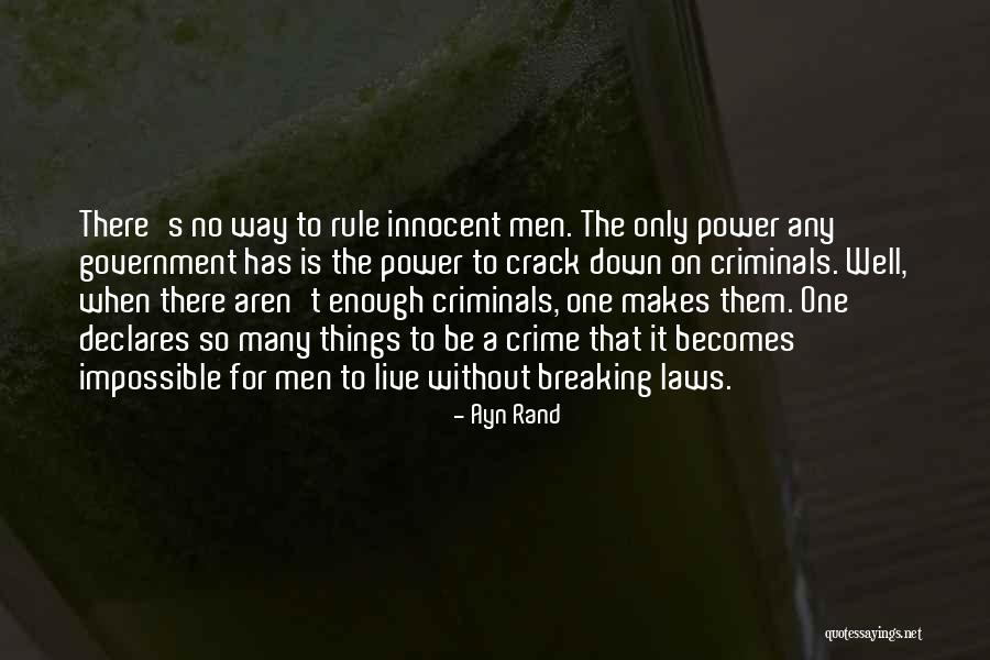 No One Is Innocent Quotes By Ayn Rand