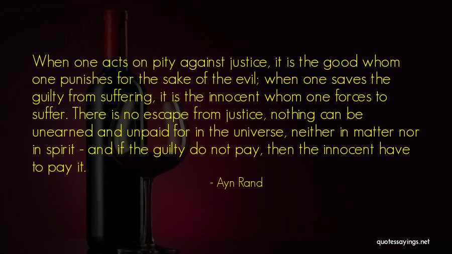 No One Is Innocent Quotes By Ayn Rand