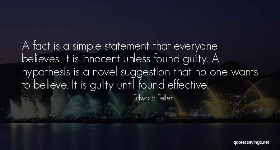 No One Is Innocent Quotes By Edward Teller No One Is Innocent Quotes By Edward Teller