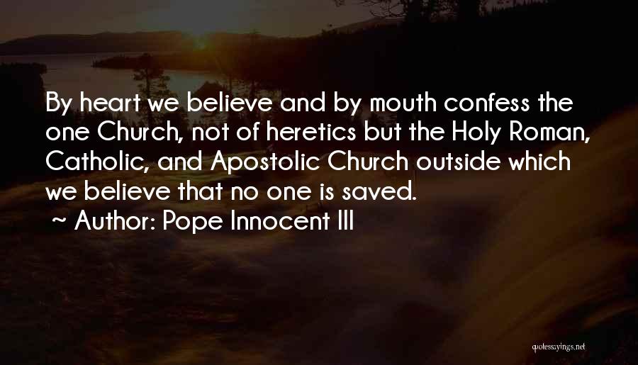 No One Is Innocent Quotes By Pope Innocent III