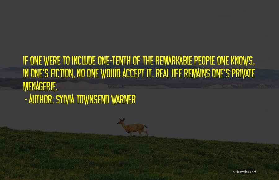 No One Knows Quotes By Sylvia Townsend Warner