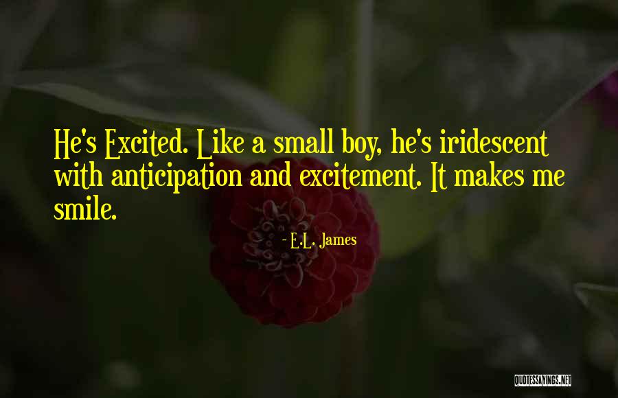 No One Makes Me Smile Like You Quotes By E.L. James No One Makes Me Smile Like You Quotes By E.L. James