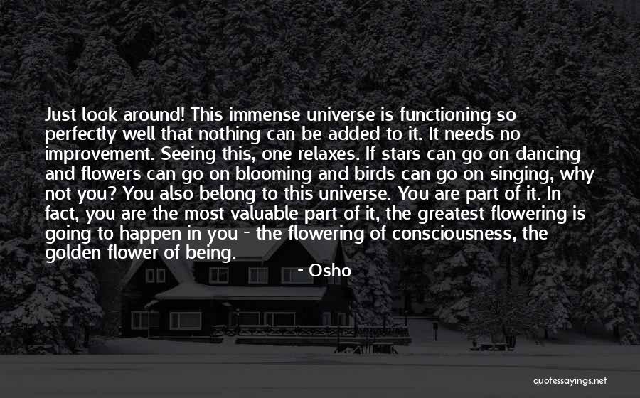 No One Needs You Quotes By Osho