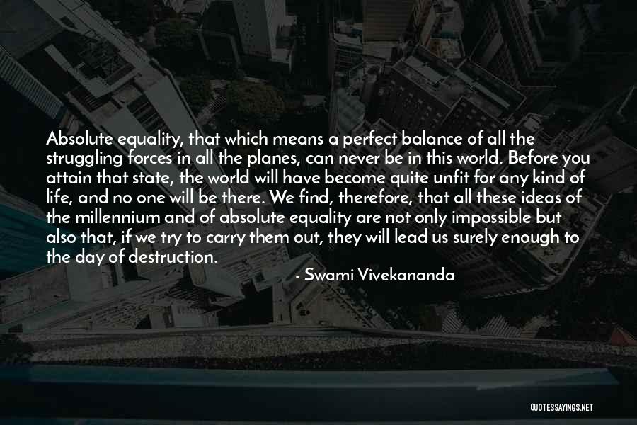 No One Perfect In This World Quotes By Swami Vivekananda