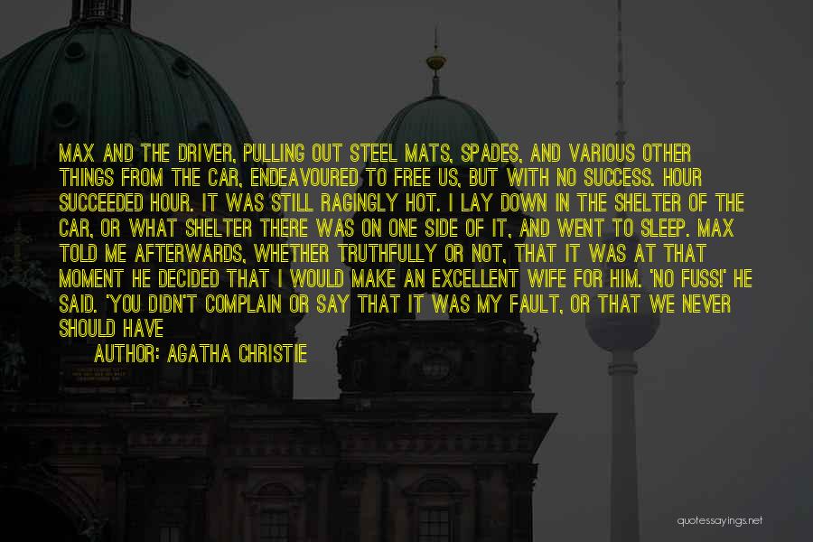 No One Really Care Quotes By Agatha Christie