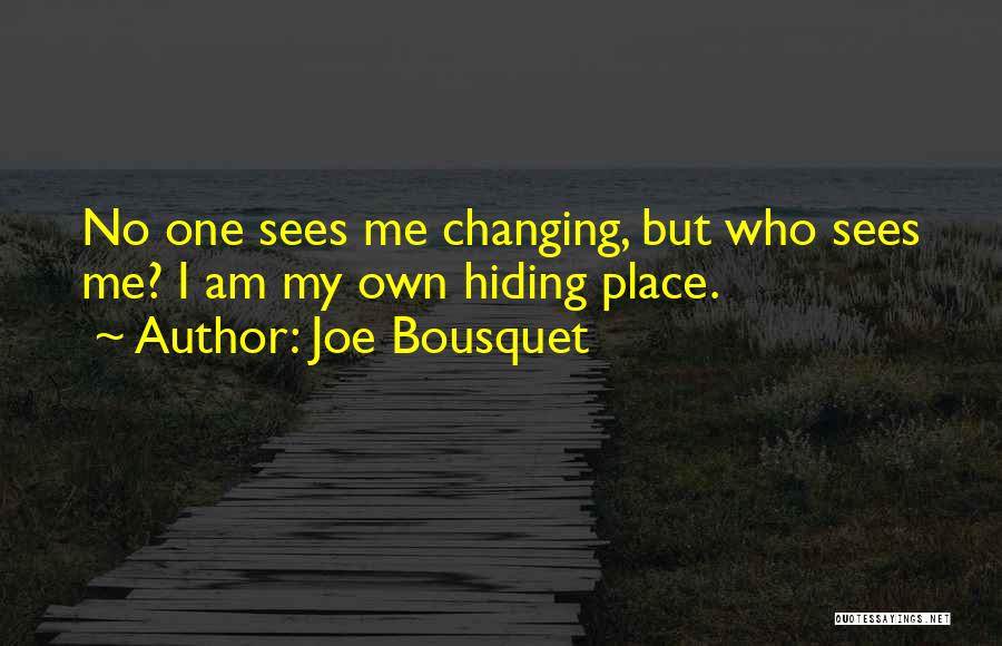 No One Sees Quotes By Joe Bousquet