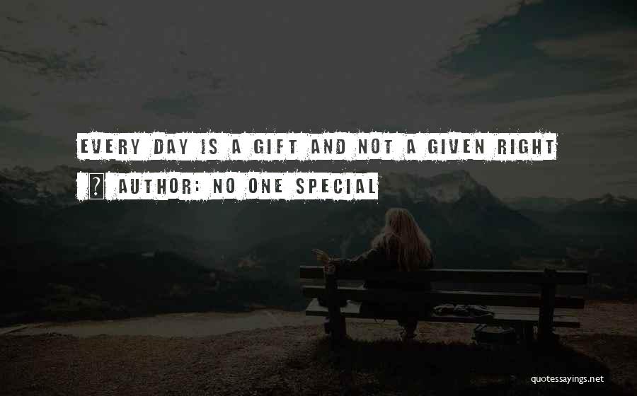 No One Special Quotes 1814880