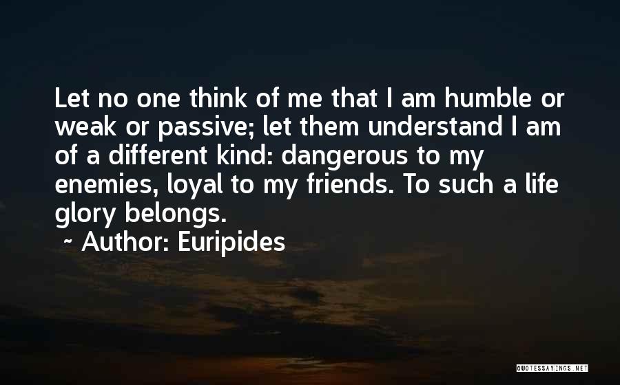 No One Understand Me Quotes By Euripides