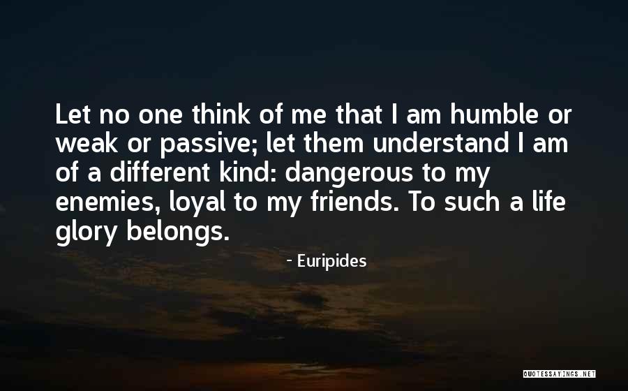 No One Understand Me Quotes By Euripides