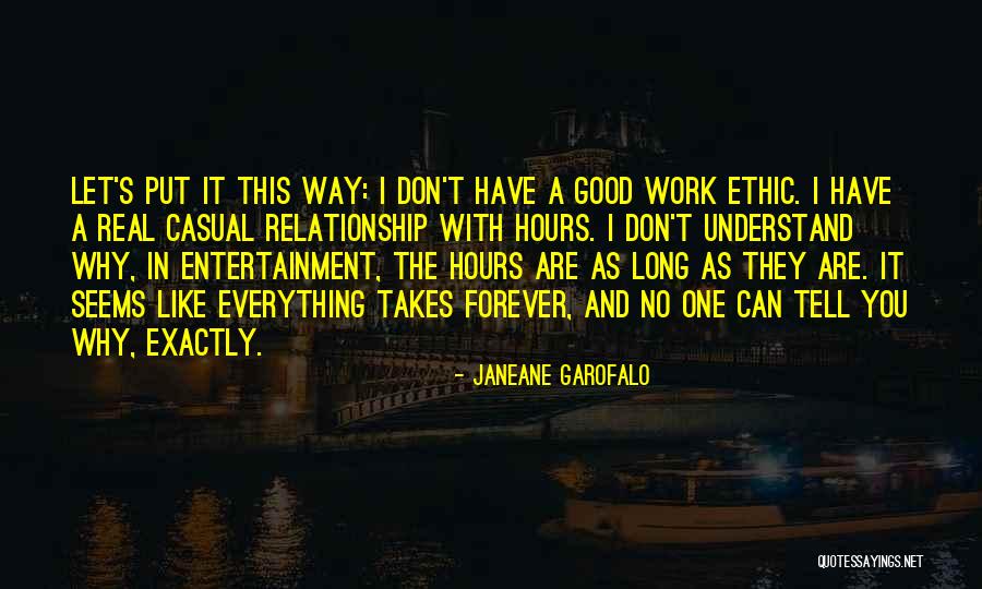 No One Understand Quotes By Janeane Garofalo