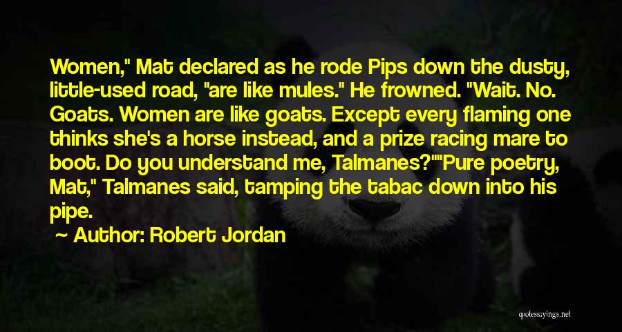 No One Understand Quotes By Robert Jordan