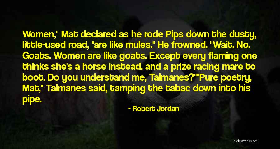 No One Understand Quotes By Robert Jordan