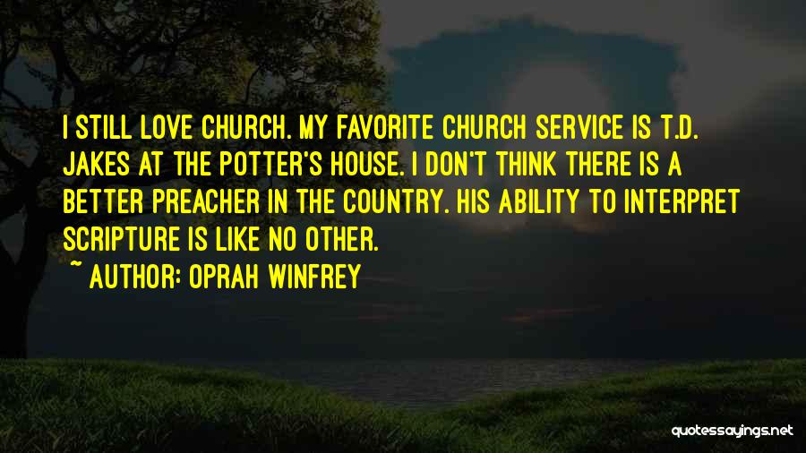 No Other Love Quotes By Oprah Winfrey