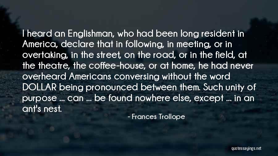 No Overtaking Quotes By Frances Trollope No Overtaking Quotes By Frances Trollope
