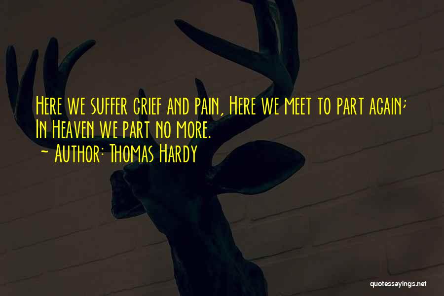 No Pain In Heaven Quotes By Thomas Hardy