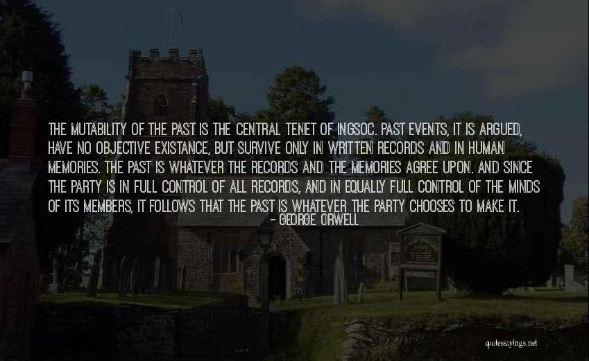 No Past Quotes By George Orwell No Past Quotes By George Orwell