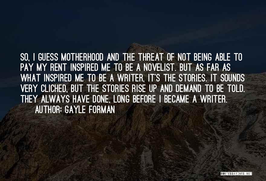 No Pay Rise Quotes By Gayle Forman