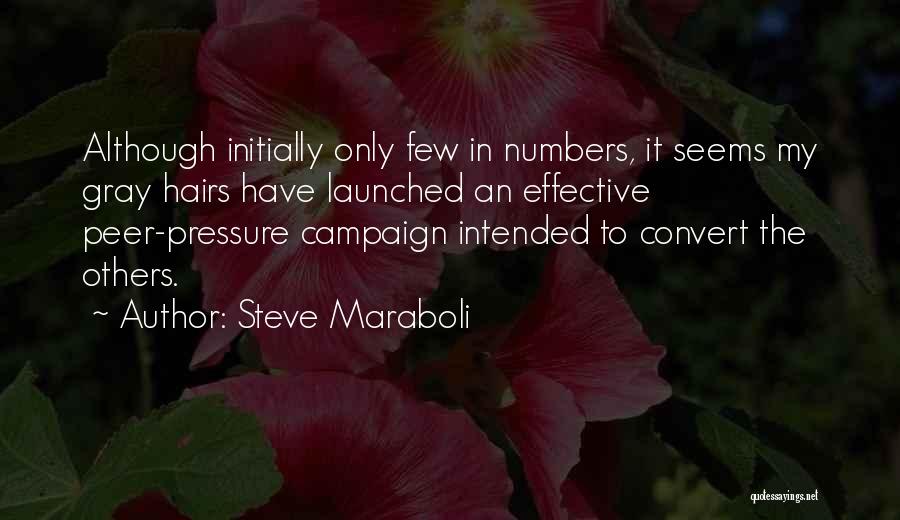 No Peer Pressure Quotes By Steve Maraboli