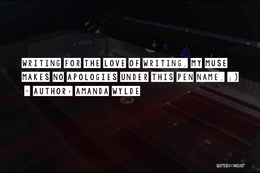 No Pen Quotes By Amanda Wylde