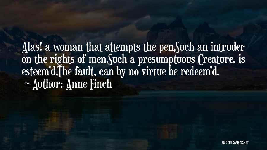 No Pen Quotes By Anne Finch