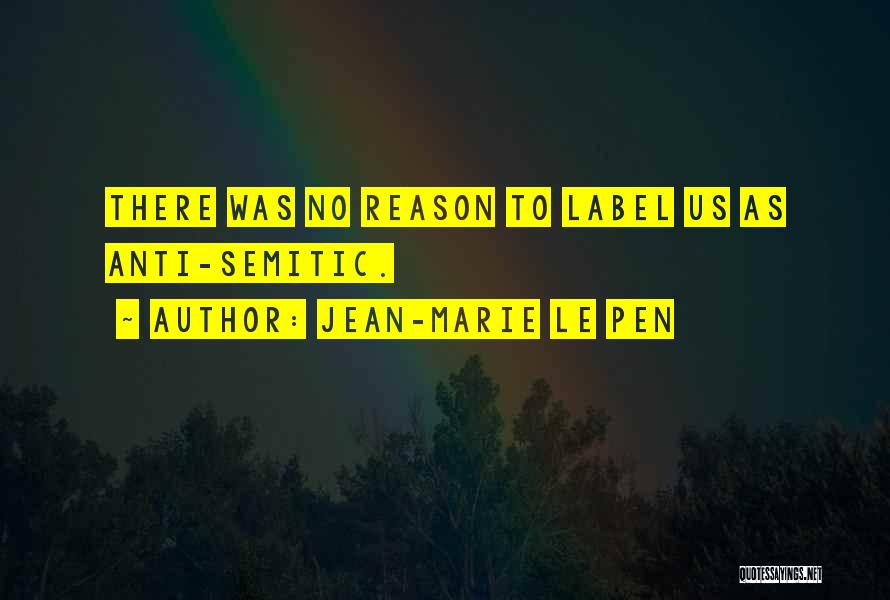 No Pen Quotes By Jean-Marie Le Pen