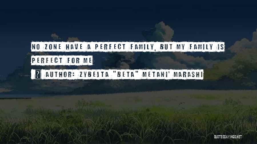 No Perfect Family Quotes By Zybejta 