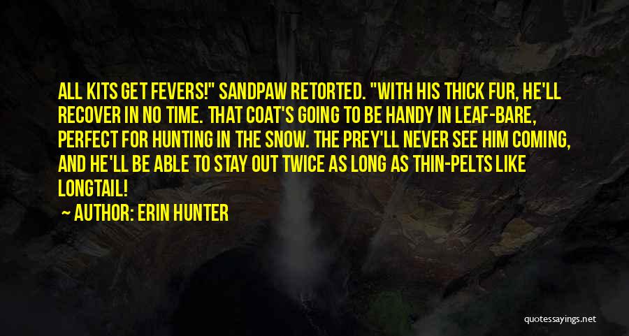 No Perfect Time Quotes By Erin Hunter