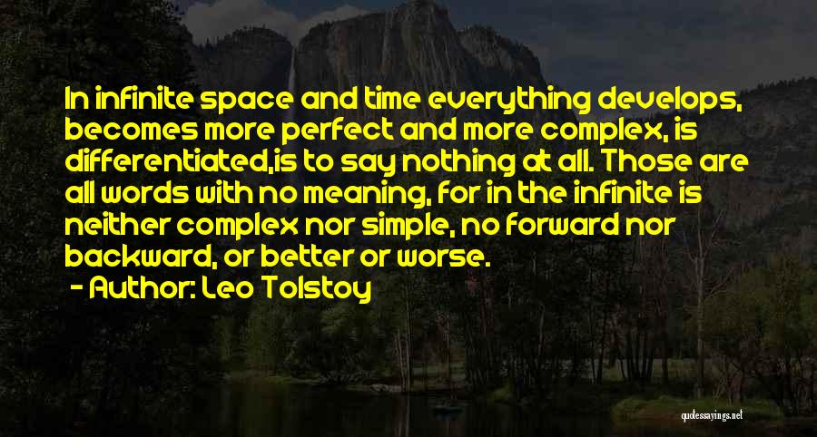 No Perfect Time Quotes By Leo Tolstoy