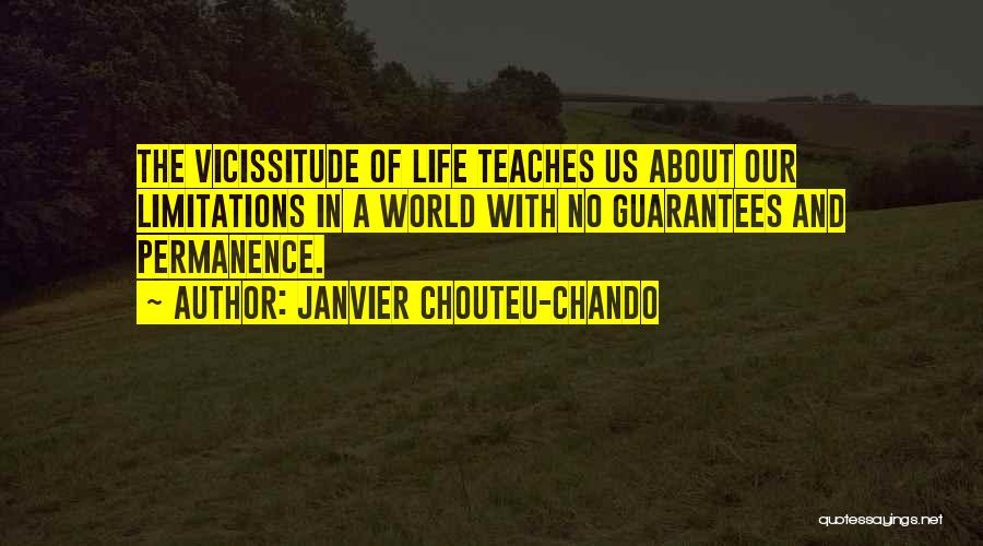 No Permanence Quotes By Janvier Chouteu-Chando