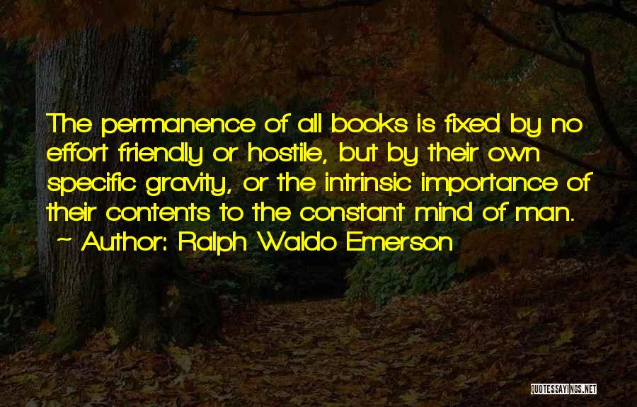 No Permanence Quotes By Ralph Waldo Emerson