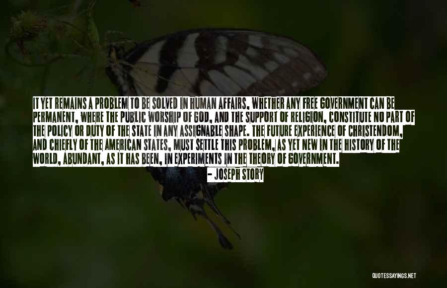 No Permanent In This World Quotes By Joseph Story