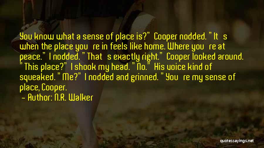 No Place Feels Like Home Quotes By N.R. Walker