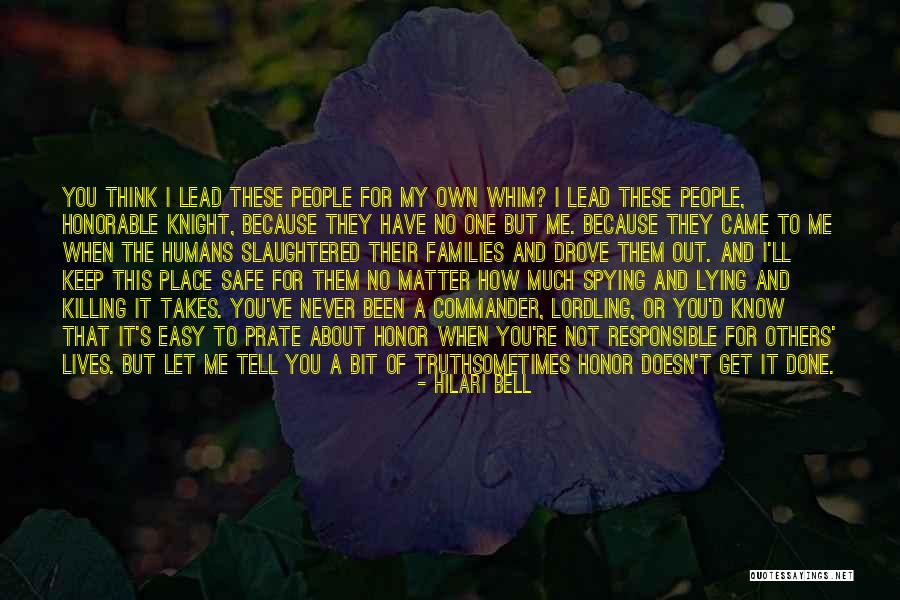 No Place For Truth Quotes By Hilari Bell No Place For Truth Quotes By Hilari Bell