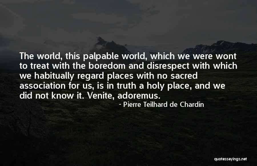 No Place For Truth Quotes By Pierre Teilhard De Chardin No Place For Truth Quotes By Pierre Teilhard De Chardin