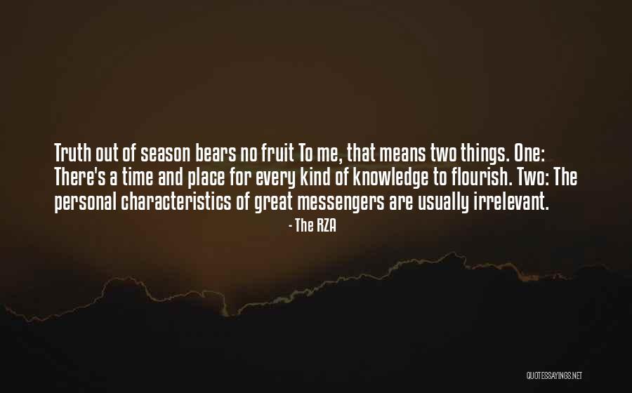No Place For Truth Quotes By The RZA No Place For Truth Quotes By The RZA