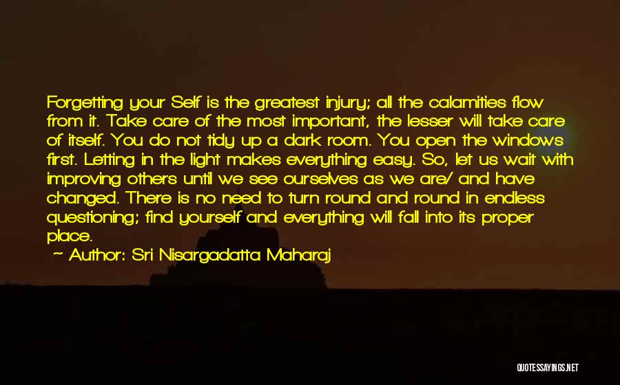 No Place To Fall Quotes By Sri Nisargadatta Maharaj