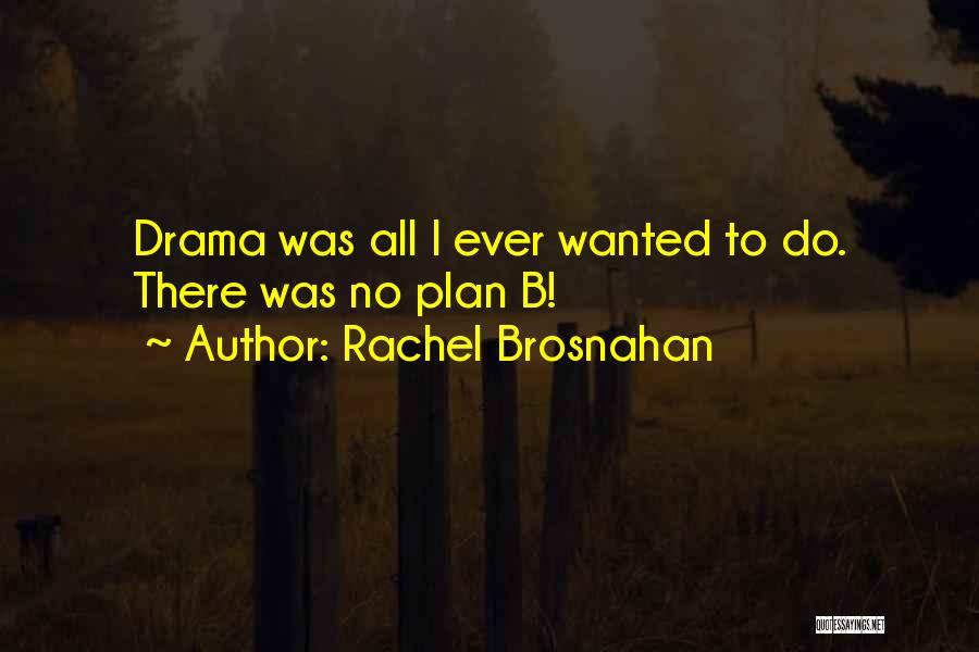 No Plan B Quotes By Rachel Brosnahan