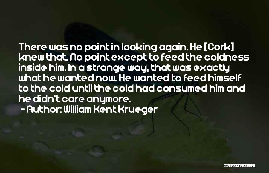 No Point Anymore Quotes By William Kent Krueger