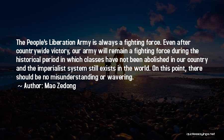 No Point In Fighting Quotes By Mao Zedong