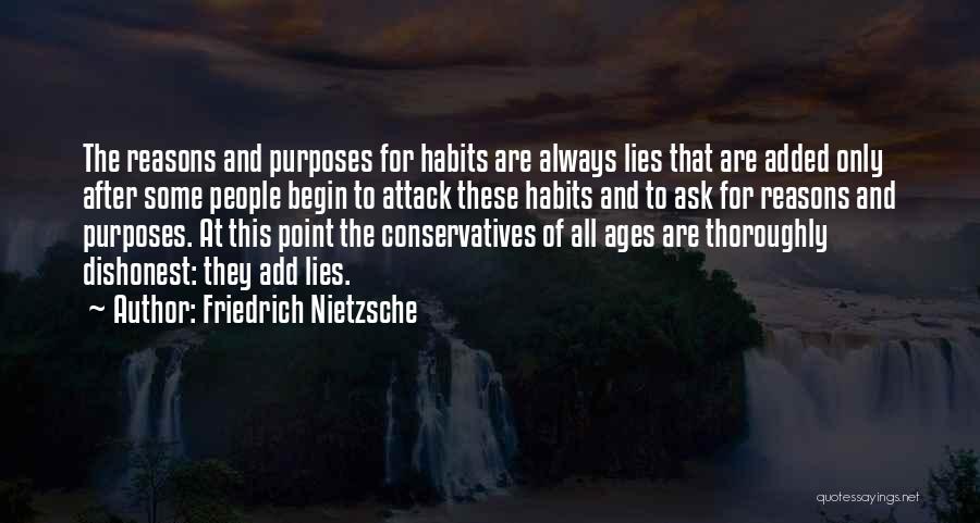 No Point In Lying Quotes By Friedrich Nietzsche