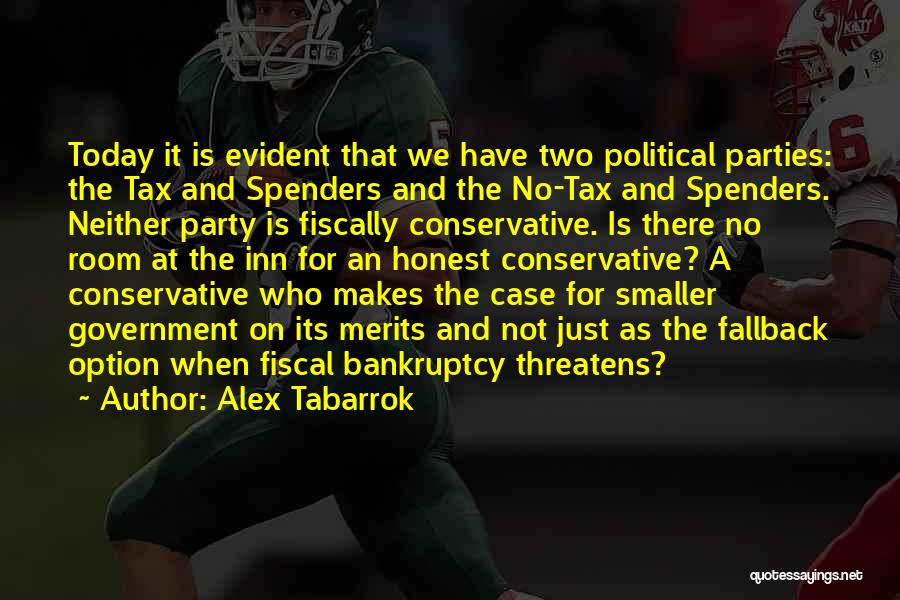 No Political Party Quotes By Alex Tabarrok
