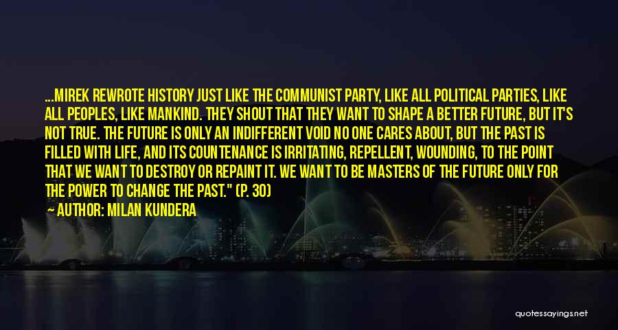 No Political Party Quotes By Milan Kundera