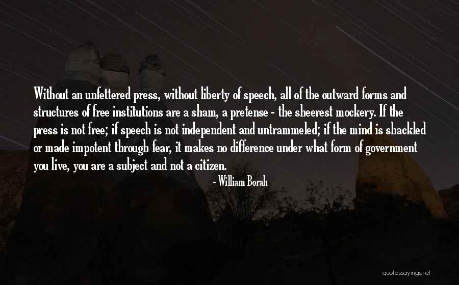 No Press Quotes By William Borah No Press Quotes By William Borah