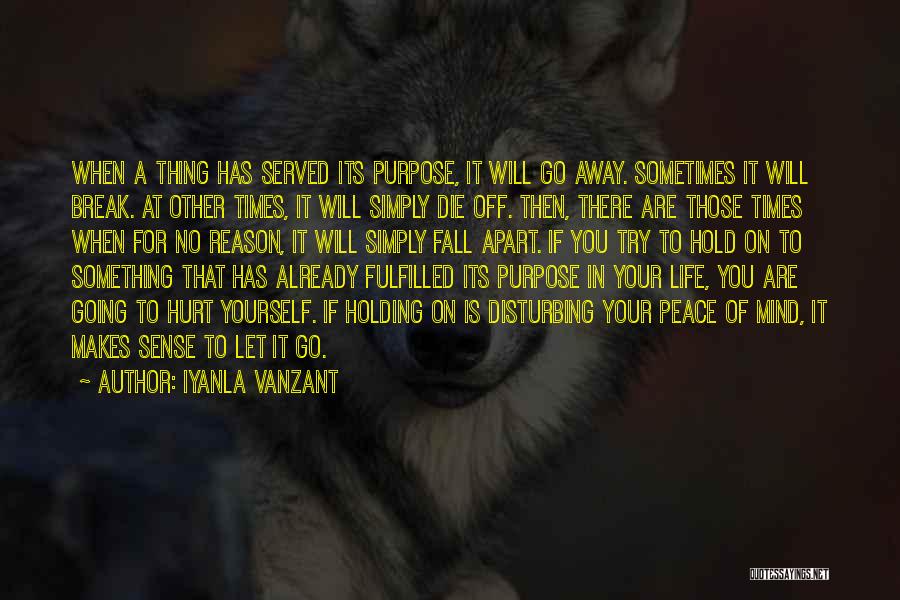 No Purpose In Life Quotes By Iyanla Vanzant