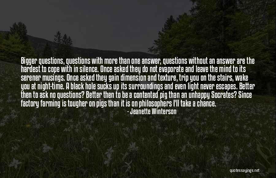 No Questions Asked Quotes By Jeanette Winterson