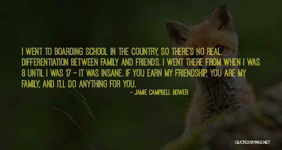 No Real Friends Quotes By Jamie Campbell Bower