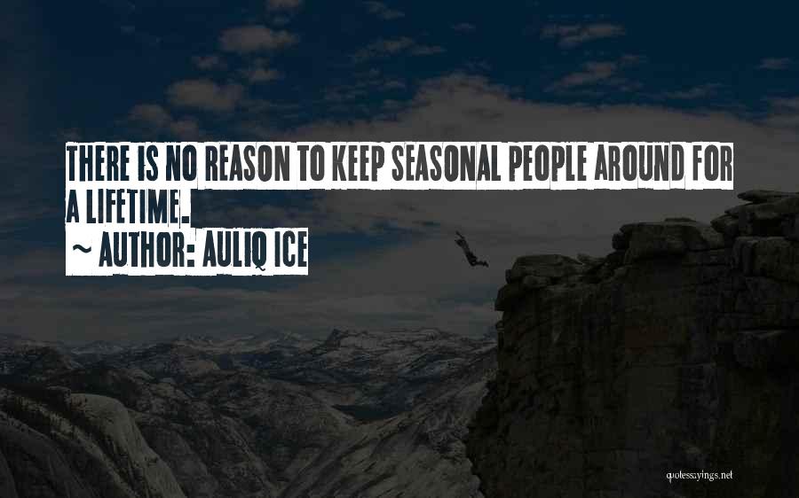 No Reason For Happiness Quotes By Auliq Ice