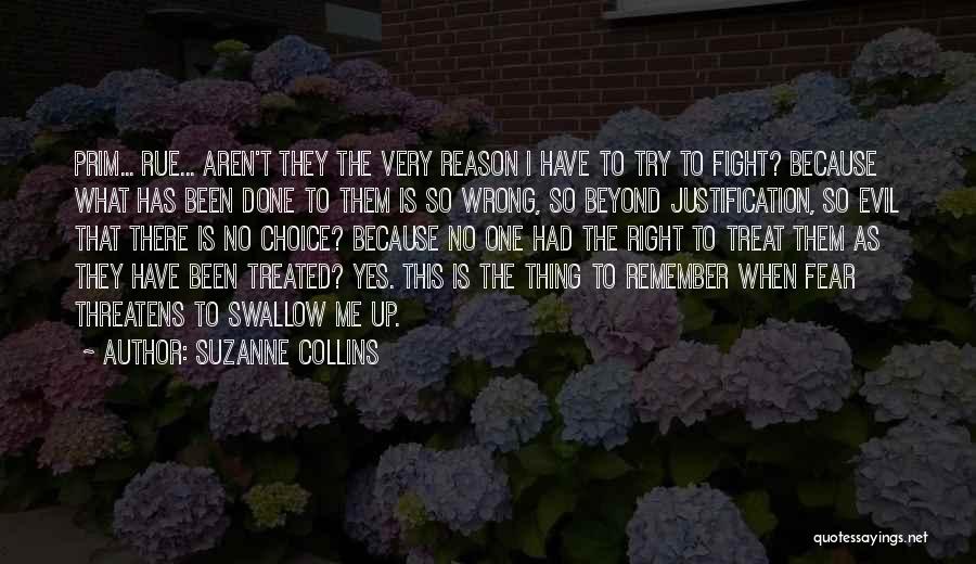 No Reason To Fight Quotes By Suzanne Collins