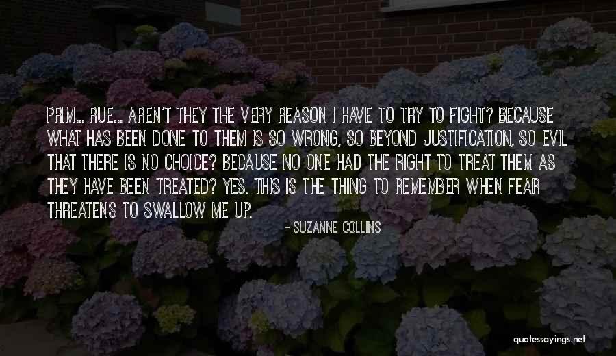 No Reason To Fight Quotes By Suzanne Collins