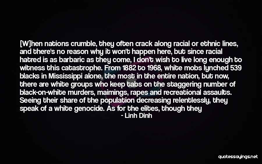 No Reason To Live Quotes By Linh Dinh No Reason To Live Quotes By Linh Dinh